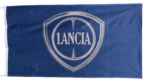 Lancia-flag blue banner landscape 5 x 3 ft 150 x 90 cm