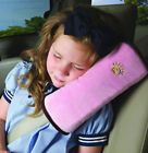 Children&#039;s seat belt cover pink cartoon plush shoulder protection cover pillow