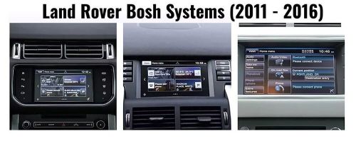 Land rover range l405 2011-2016 apple carplay android auto bosch 7&#039;8&#039; interface