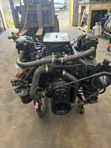 Mercruiser 5.7l 350 sterndrive marine gas engine complete drop in