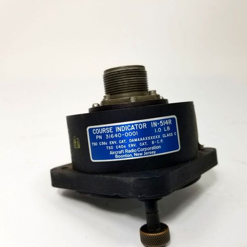 Cessna arc in-514r course indicator p/n 31640-1001 - inop core