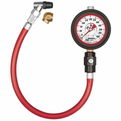 Longacre racing 52002 0-60 psi gid liquid filled tire pressure gauge