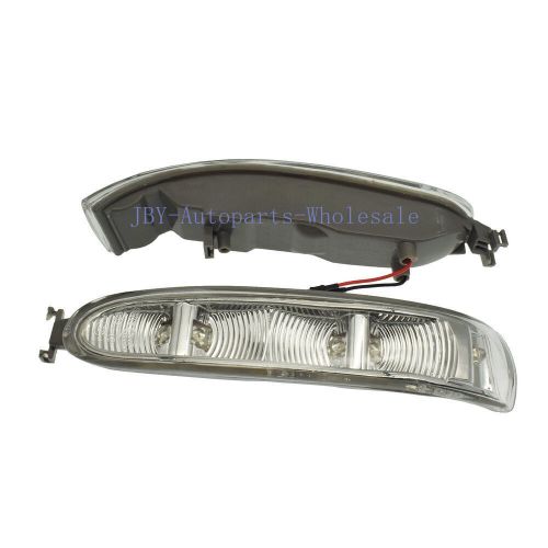 1pair left &amp; right side mirror turn signal light for 2003-09 benz w209 clk class