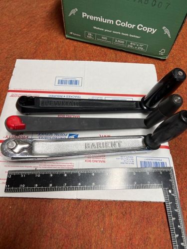 Gibb winch handle + barient + lewmar look 3 handles bundle