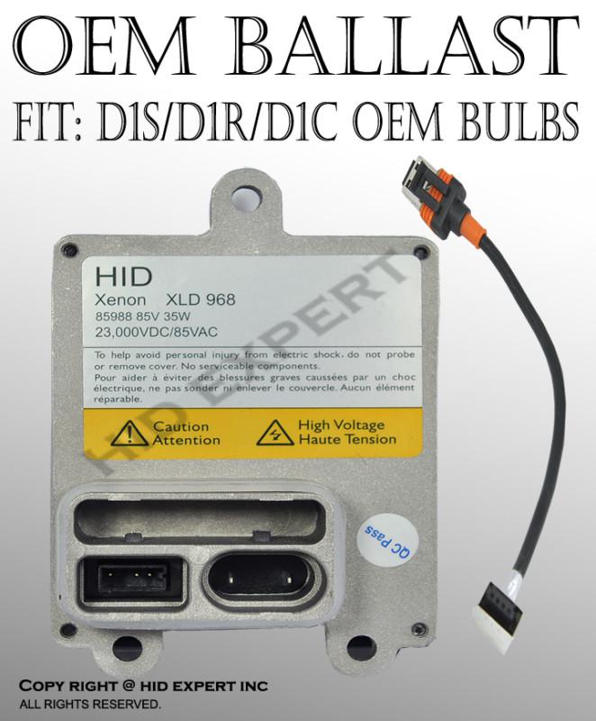 One pcs oem factory stock replacement hid ballast direct fit:"d1s bulbs"