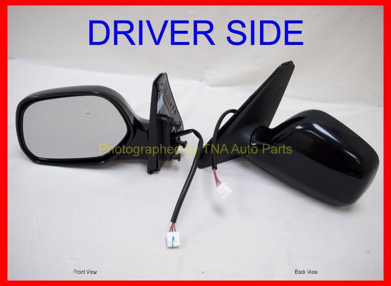 Left - power - 2004 2005 2006 scion xb outside side rear view mirror