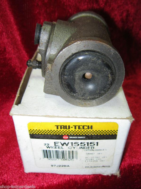 Tru-tech ew155151 rear wheel cylinder interchanges nib