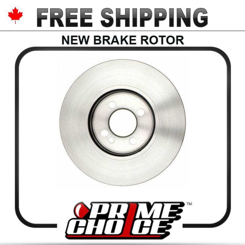 1 premium new disc brake rotor for front fits left driver / right passenger side