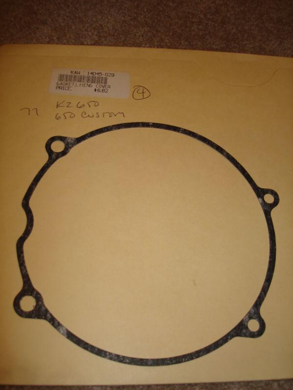 Kawasaki kz 650 custom lh engine cover gasket 77