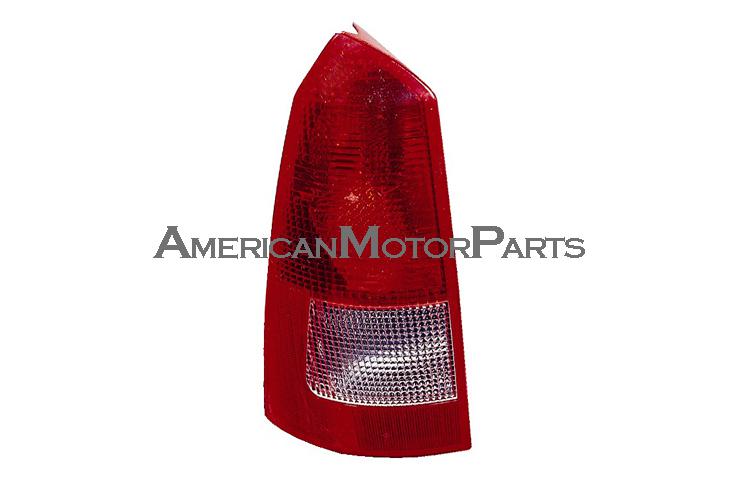 Left driver side replacement red housing tail light lamp 01-03 02 ford focus 5dr