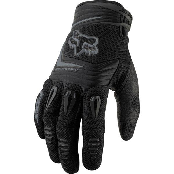 Black s fox racing polarpaw gloves 2013 model