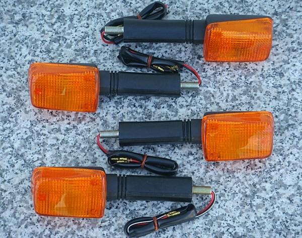 Set of four full-size motorcycle turn signals