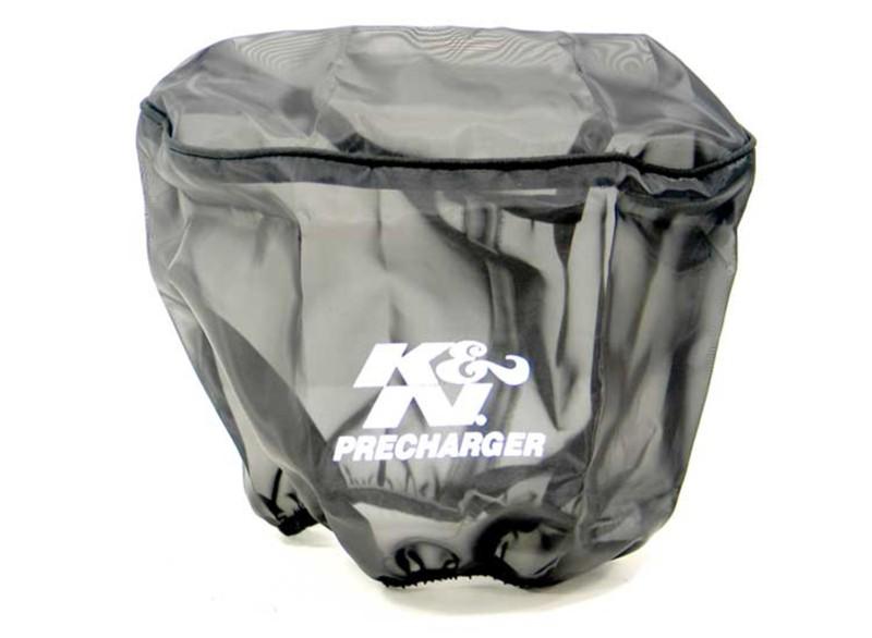 K&n filters e-3491pk - precharger; filter wrap; black; oval straight; closed top