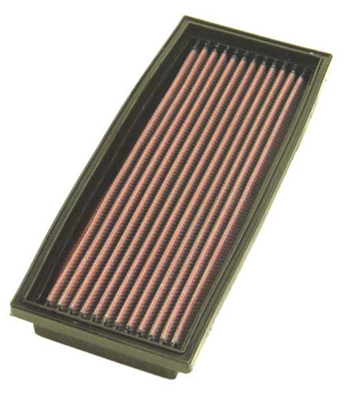 K&n filters 33-2647 - air filter; panel; h-1 1/8 in.; l-10.428 in.; w-4 1/8 in.