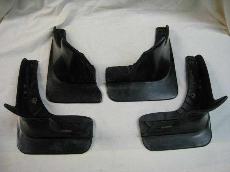 Rare oem s13 nissan 240sx silvia mud flaps splash guards factory set jdm