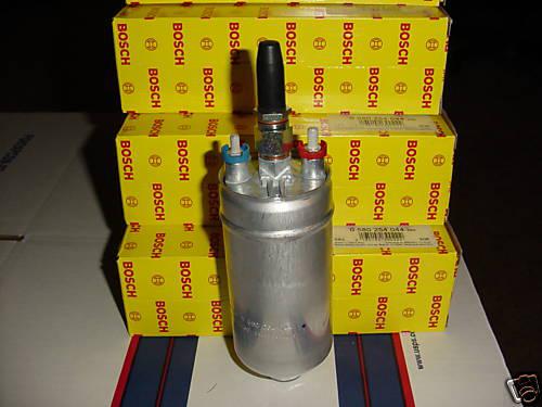 Bosch 044 external fuel pump, 300 lph! 0580254044 new!! alum fittings included!