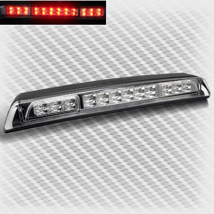 05-07 nissan frontier 04-08 titan led 3rd third tail brake light rear lamp set