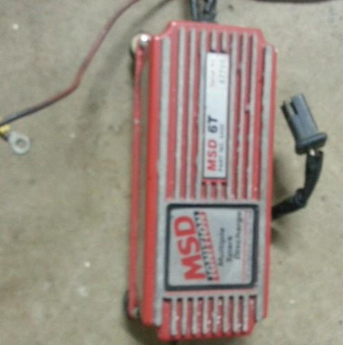 Msd 6t ignition box #6400 nascar dirt late model imca ump nhra sbc sbf bbc