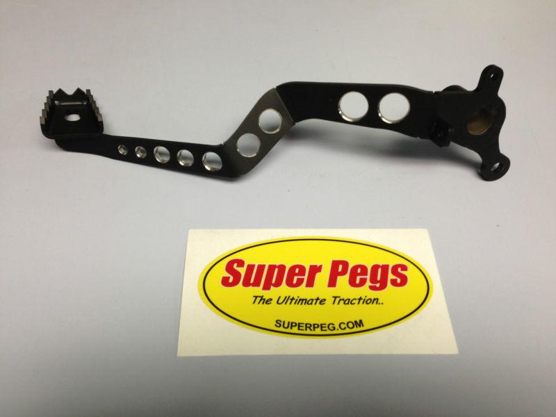 Banshee superpegs lockout clutch racing brake lever black for lowered drag pegs