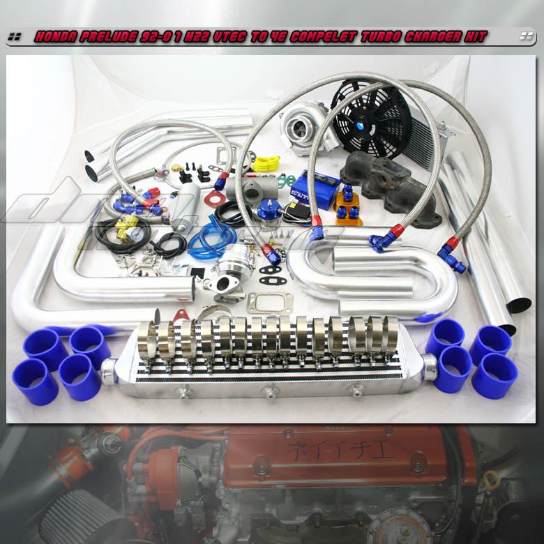 H22 t3/t04e turbo/turbocharger kit prelude 1992-2001