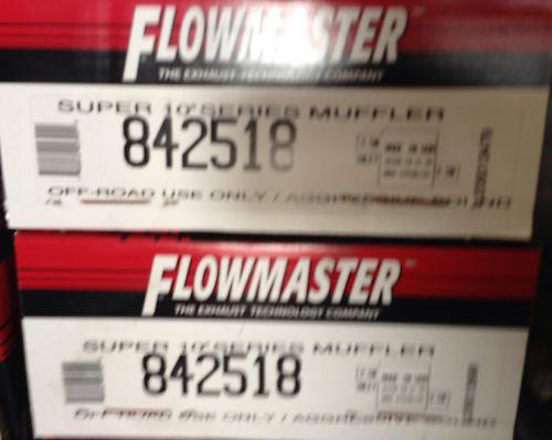 Flowmaster 842518 super 10 series mustang