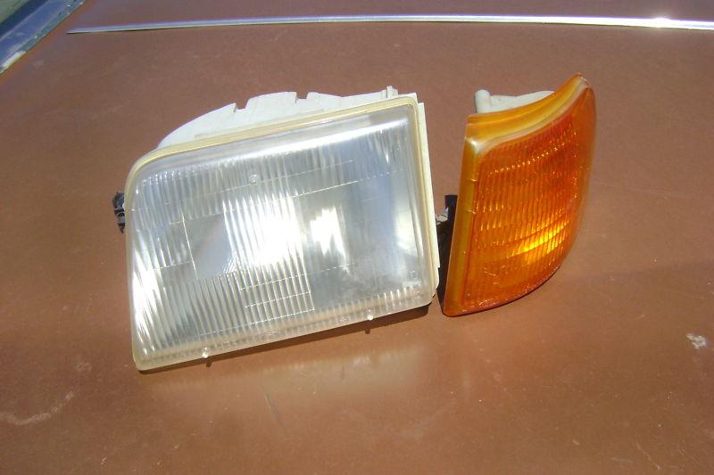 1997 ford ranger pickup truck lt headlight & parklight 1996 1995 1998 1999 2000