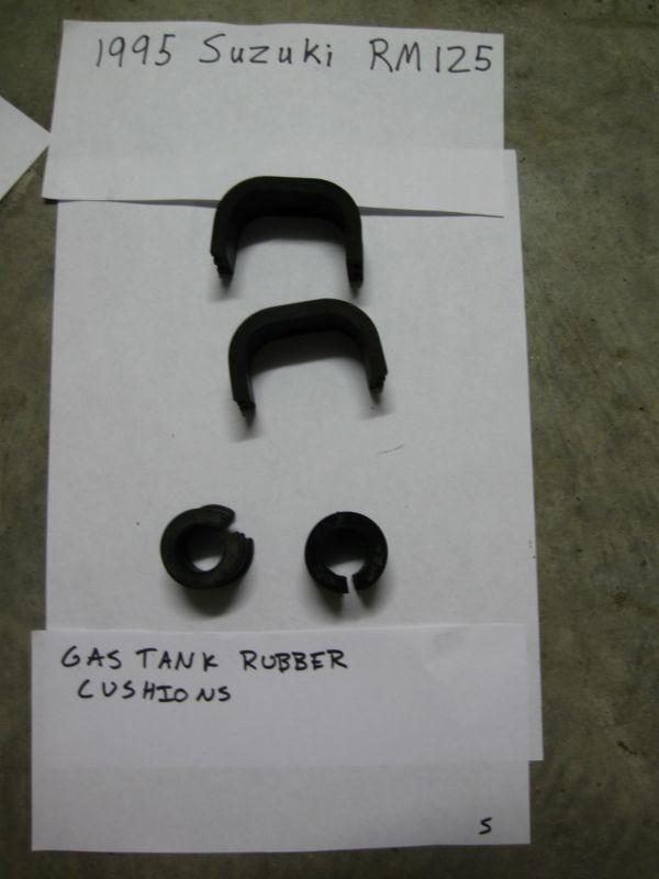 Gas tank rubber cushions - 1995 suzuki rm125 / rm 125