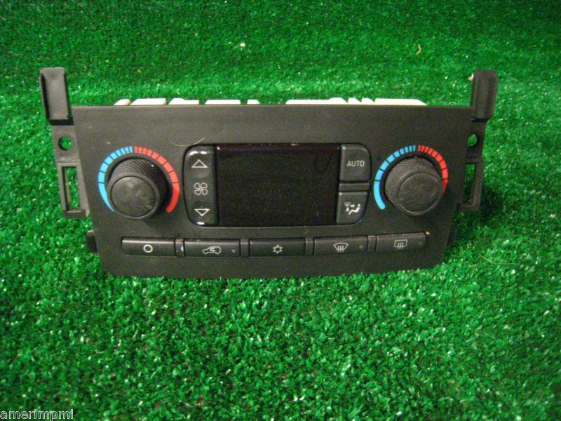 05-08 saab 9-7x 97x dash heater temp climate control