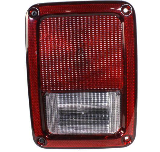 New drivers taillight taillamp lens housing sae dot 07-11 jeep wrangler