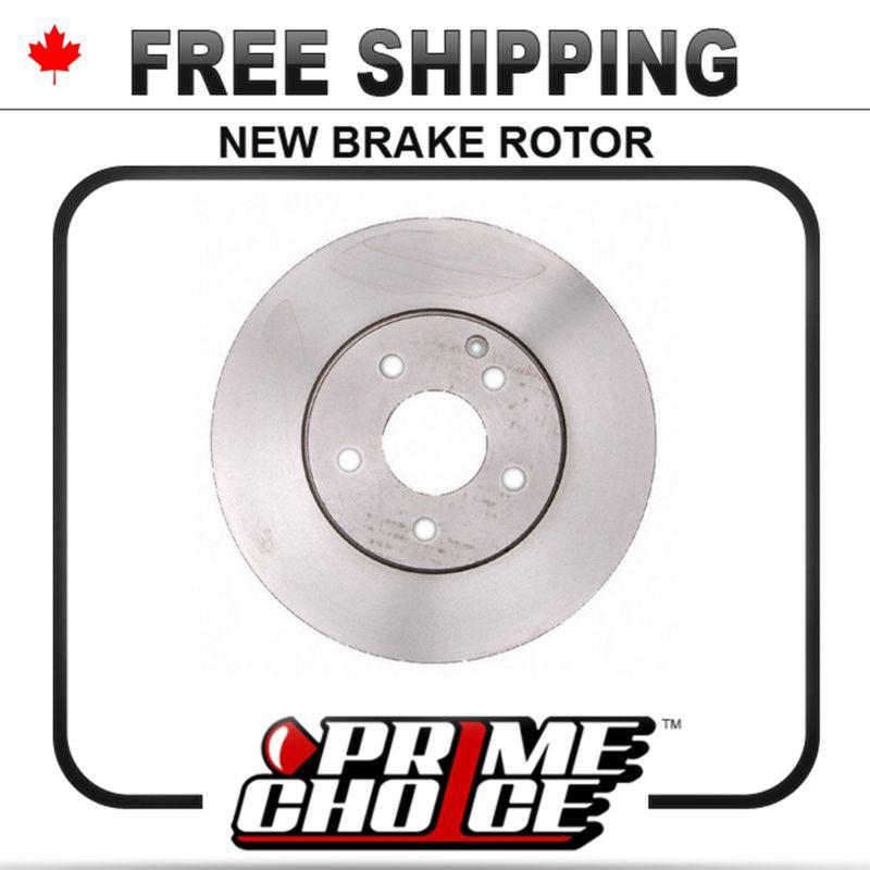 1 premium new disc brake rotor for front fits left driver / right passenger side