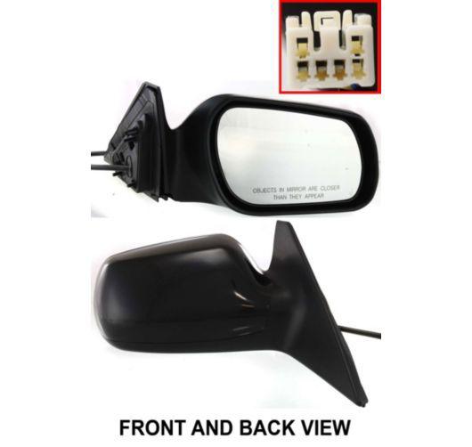 03-08 mazda 6 mazda6 gloss black power side view mirror passenger right rh