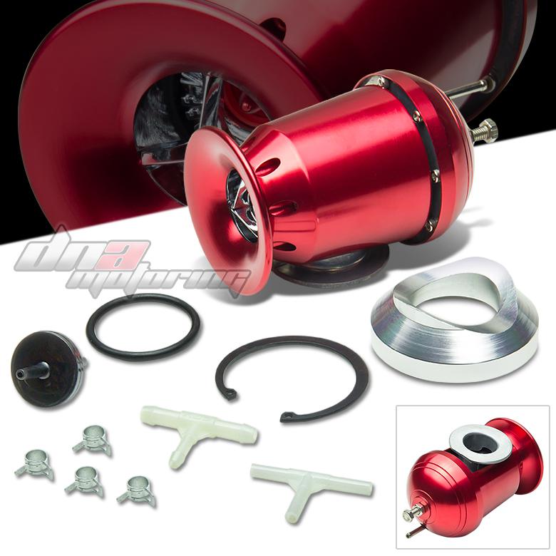 30psi turbocharger/intercooler red t3 sqv aluminum blow off valve boost bov psi