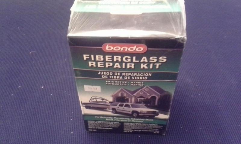 New factory sealed bondo 422 fiberglass resin repair kit - 32 oz fast free ship