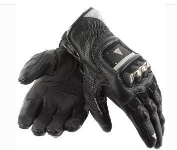 New dainese guanto 4 stroke titanium leather motorcycle short racing glove m/l/x