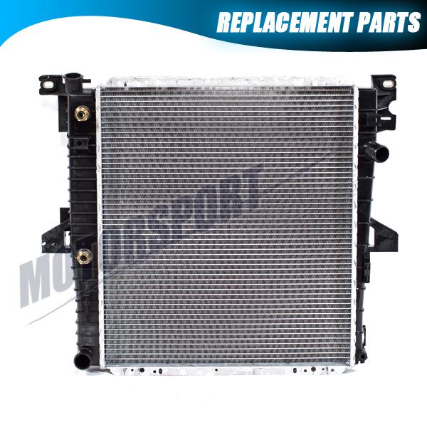 2000-2001 ford explorer/mercury mountaineer v8 5.0l auto cooling radiator 1row