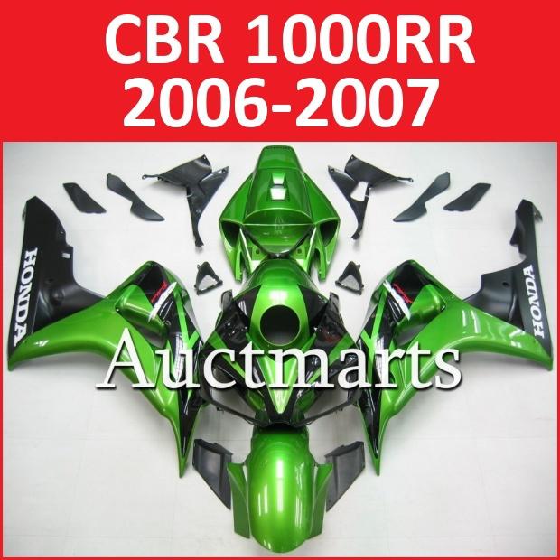 Fit honda 06 07 cbr1000rr cbr 1000 rr 2006 2007 fairing kit abs plastics e35 a11