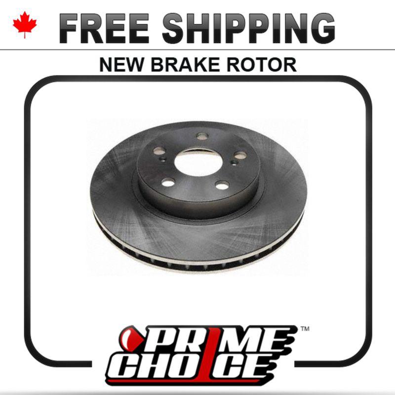 1 premium new disc brake rotor for front fits left driver / right passenger side