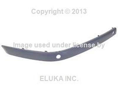 Bmw genuine impact rubber moulding strip primered front right e65 e66 7043458