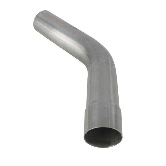 New 2-1/4" mild steel exhaust bend, 45 degree