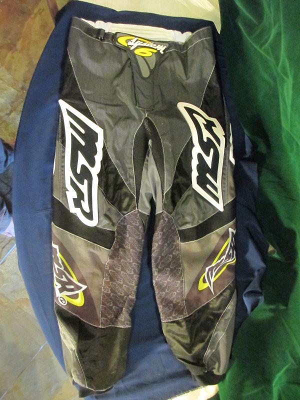 Msr ms racing system 6 motocross motorcycle atv racing riding pants size 32 used