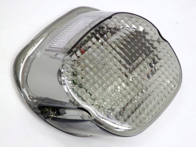 Smoke led tail brake light for harley softail dyna flst flstf flstsb flstc fltr