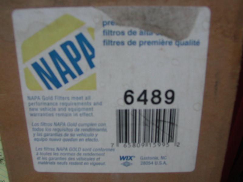 Napa 6489 air filter 