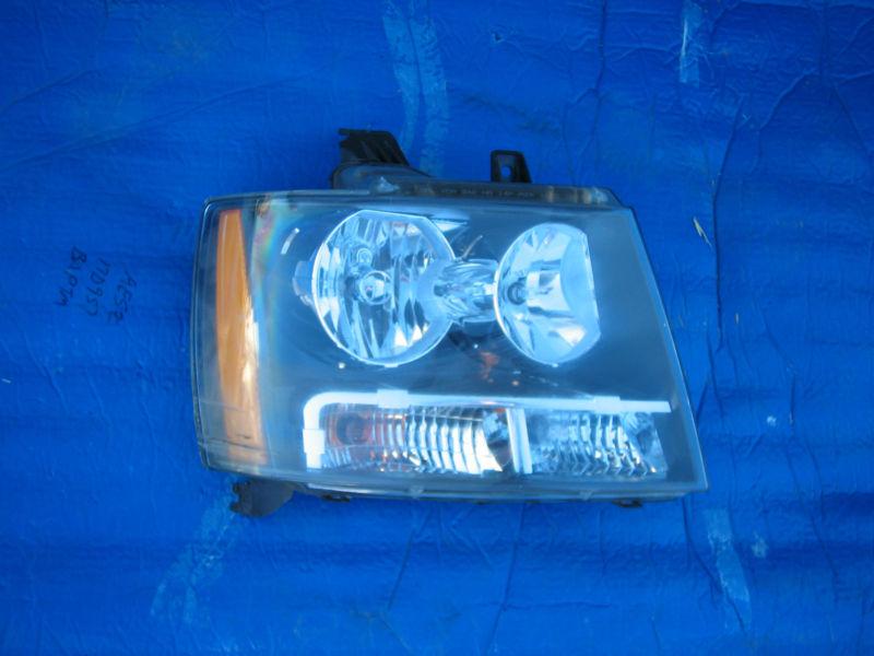 Chevy suburban tahoe avalanche headlight lamp oem factory 07 2008 09 2010