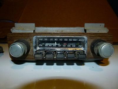 Vintage 1970's motorola am/fm radio for 1970's vw volkswagen