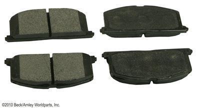 Beck/arnley 087-1220 disc brake pad toyota corolla