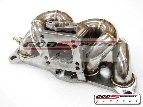 S13 180sx ca18det silvia top mount t3t4 turbo manifold free shipping