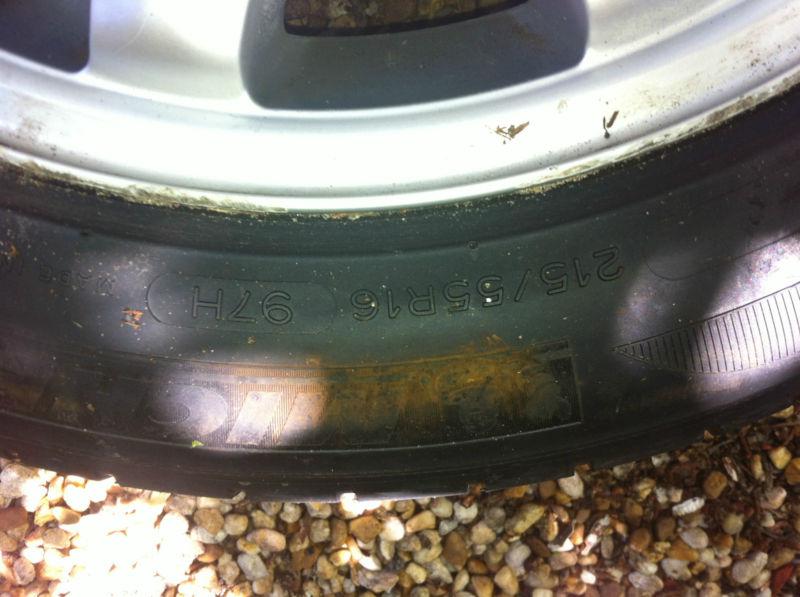 1997 mercedes benz e 320 420 and others! oem wheel + new michelin tire mounted!