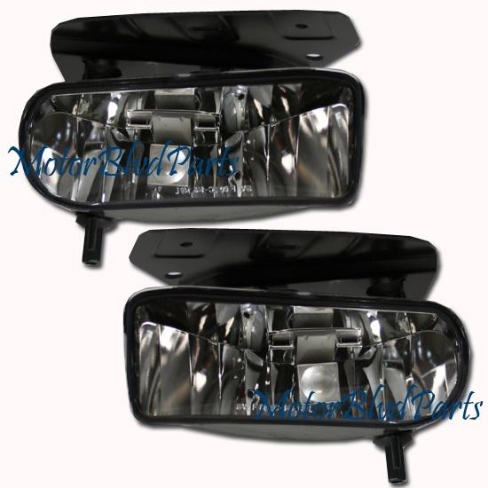 02-05 escalade fog lights driving lamps right+left pair