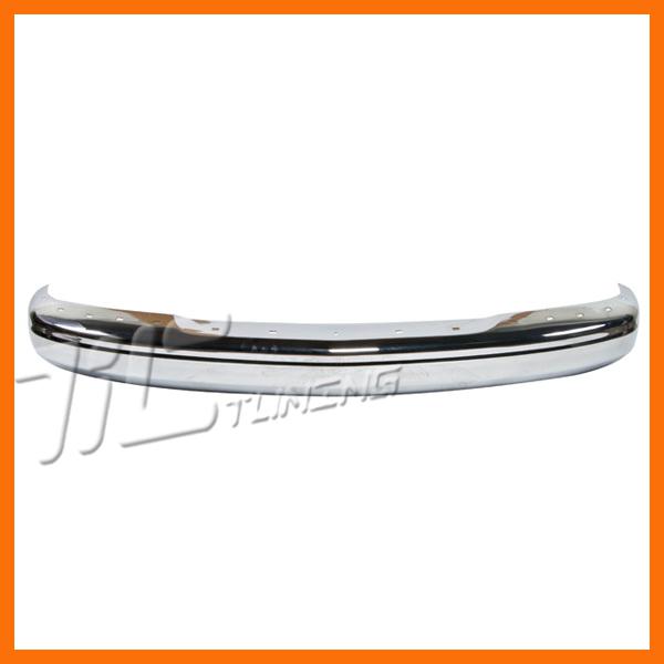 1996-2002 chevy express savana chrome pad hole base/ls slt front bumper face bar