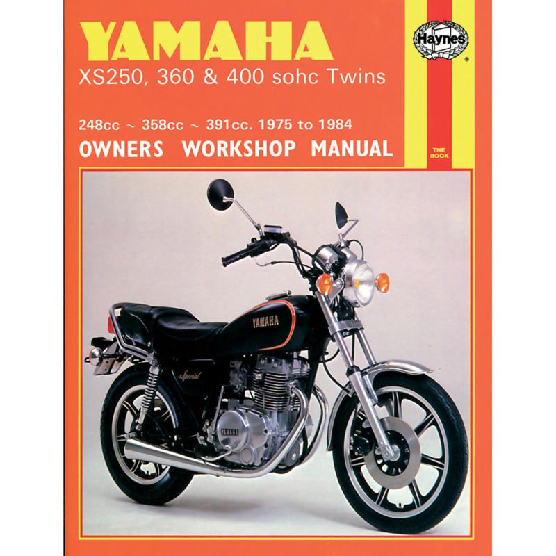 Haynes 378 repair service manual yamaha xs250/360/400 1975-1982